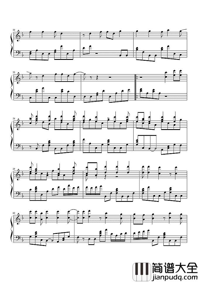 日不落钢琴谱_蔡依林_不落的想念