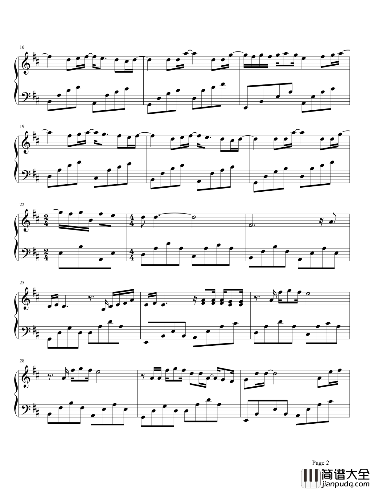 忽然之间钢琴谱__莫文蔚｜时针都停摆_生命像尘埃