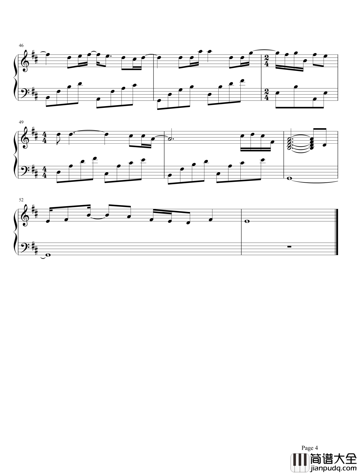 忽然之间钢琴谱__莫文蔚｜时针都停摆_生命像尘埃