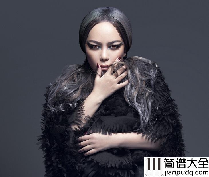 如果你也听说钢琴谱_张惠妹｜情到深处泪自涌