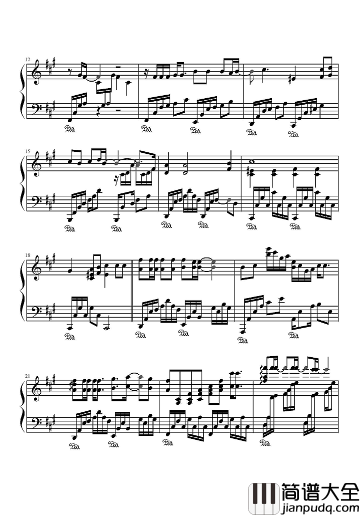 流浪记钢琴谱__杨宗纬｜最具魅力最沧桑的男声