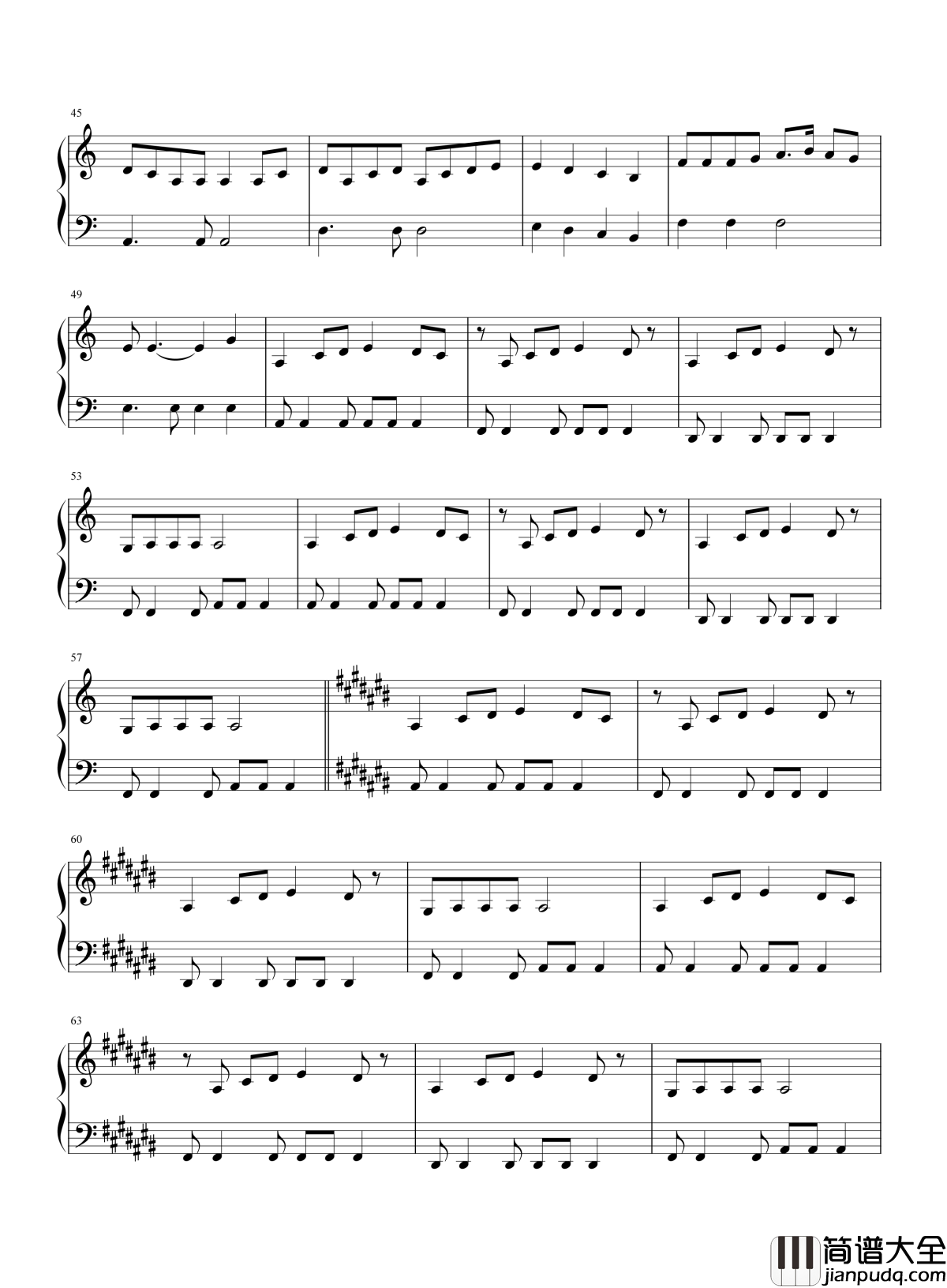 裙姊钢琴谱_李荣浩｜中西曲风大碰撞_致敬传统文化