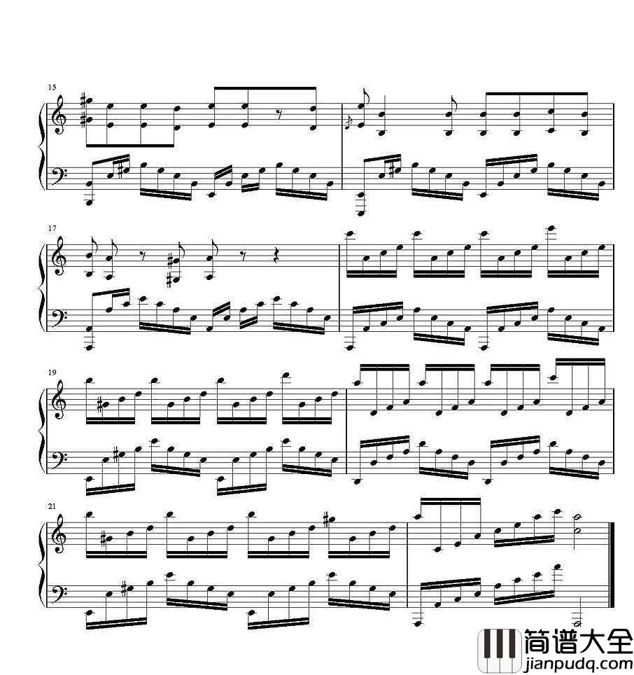 易燃易爆炸钢琴谱_华晨宇_不止成为了尚梦迪的挽歌，也成就了华晨宇的自我救赎