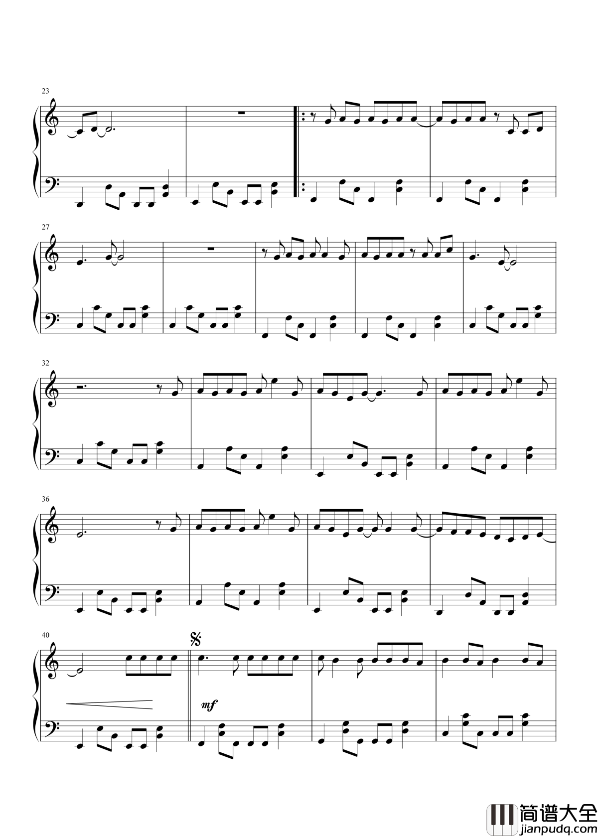 李白钢琴谱_李荣浩｜要是能重来_我要选李白