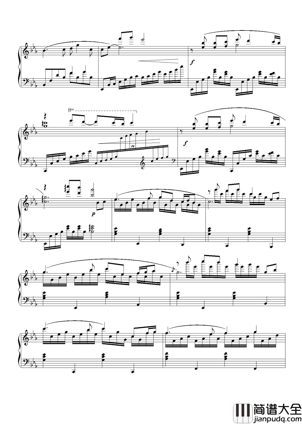 女儿情钢琴谱_林俊杰_简单、悲伤又余韵悠长的故事