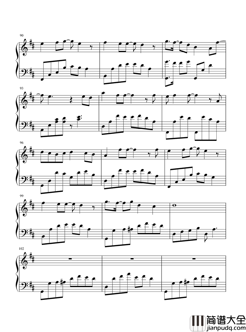 旋木钢琴谱_王菲｜音乐停下来_你要离场_我也只能这样