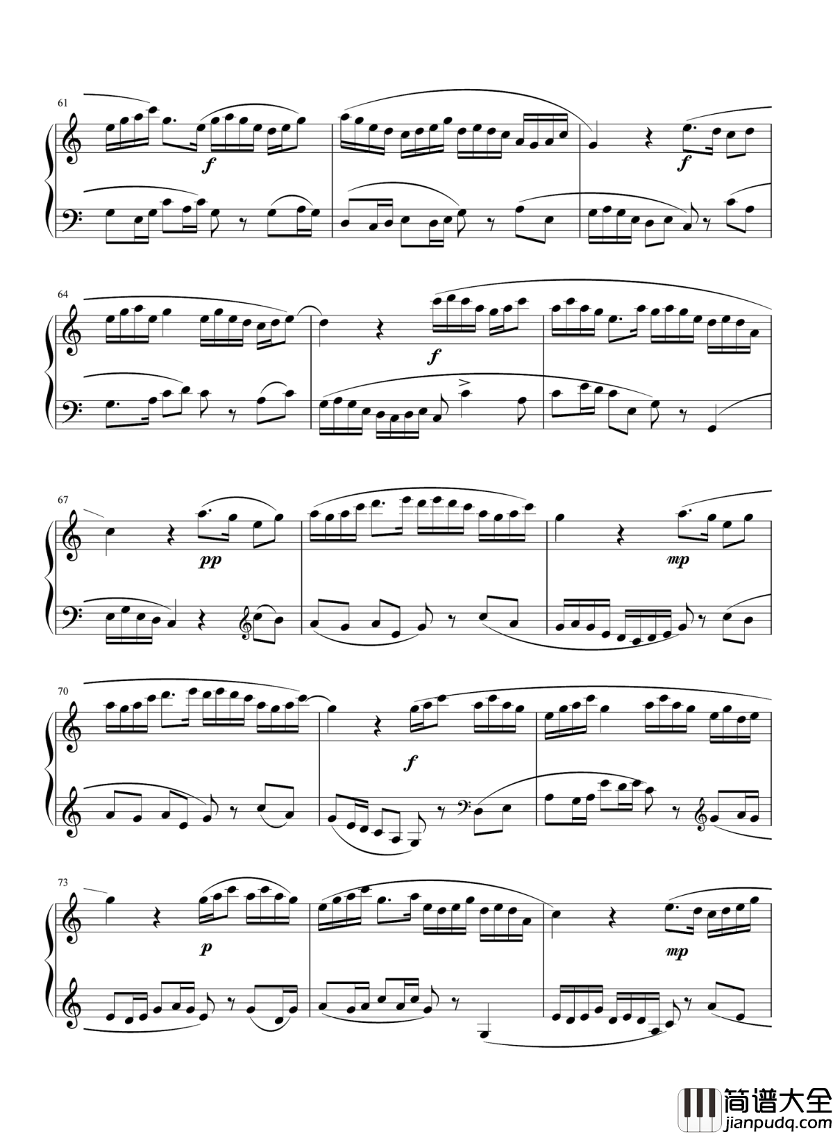 牧童短笛钢琴谱_贺绿汀_中国现代钢琴音乐的创造性典范