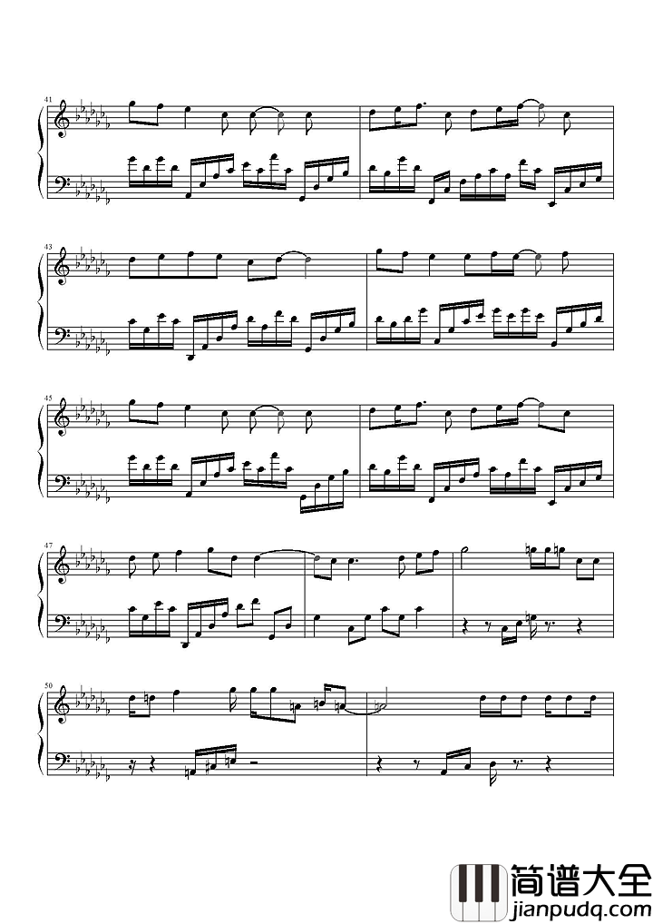 仰望星空钢琴谱_张杰｜仰望星空_感觉爱的时间空间