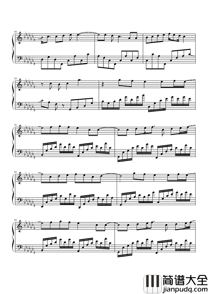 仰望星空钢琴谱_张杰｜仰望星空_感觉爱的时间空间