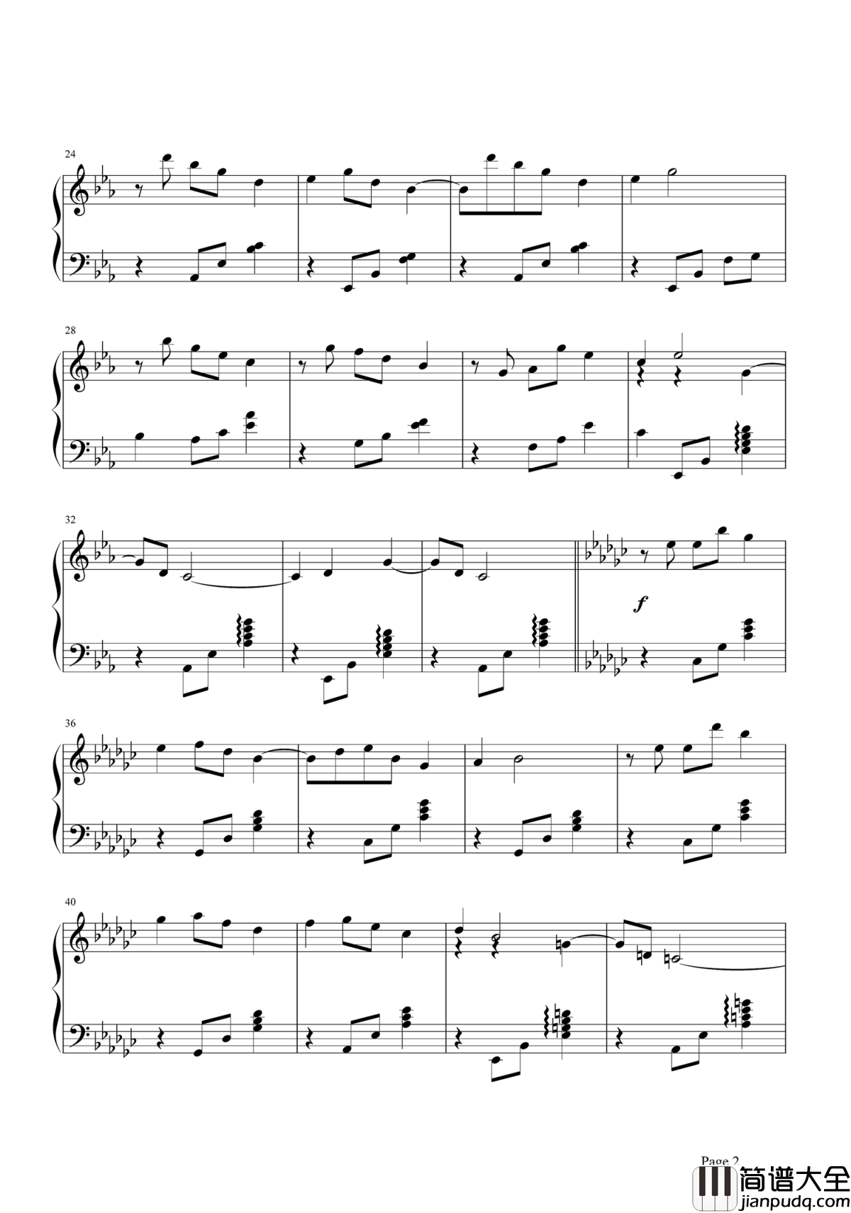 神秘园之歌钢琴谱_在恬静中寻找心里的秘密花园