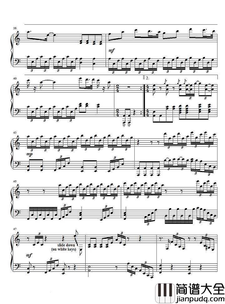 新地球钢琴谱_林俊杰｜新地球_星星很闪耀