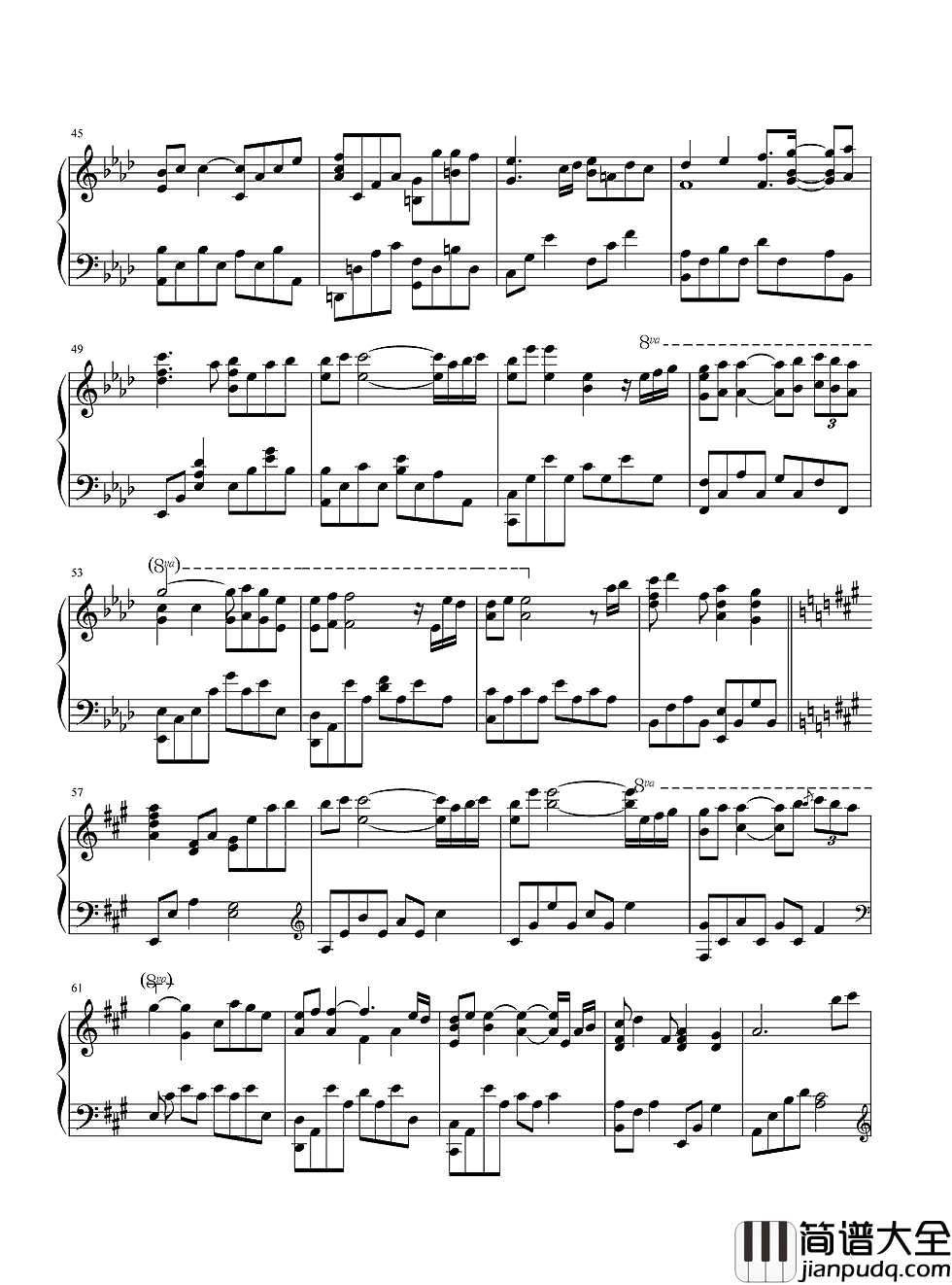 雨的印记钢琴谱_致敬时光，献给独一无二的你