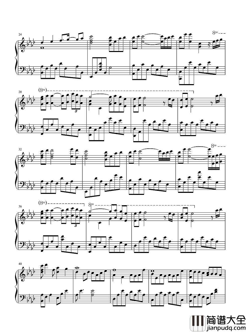 雨的印记钢琴谱_致敬时光，献给独一无二的你