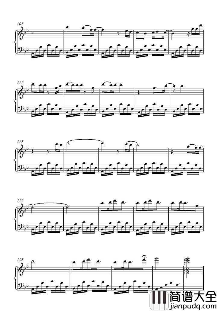 初见爱已晚钢琴谱寂寞空庭春欲晚片尾曲｜_惊艳亮相婉转哀伤