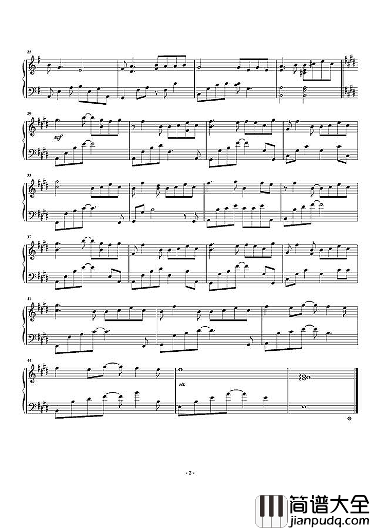 青石巷钢琴谱_魏琮霏_你凝望，却未再踏足转身，自此再无故乡