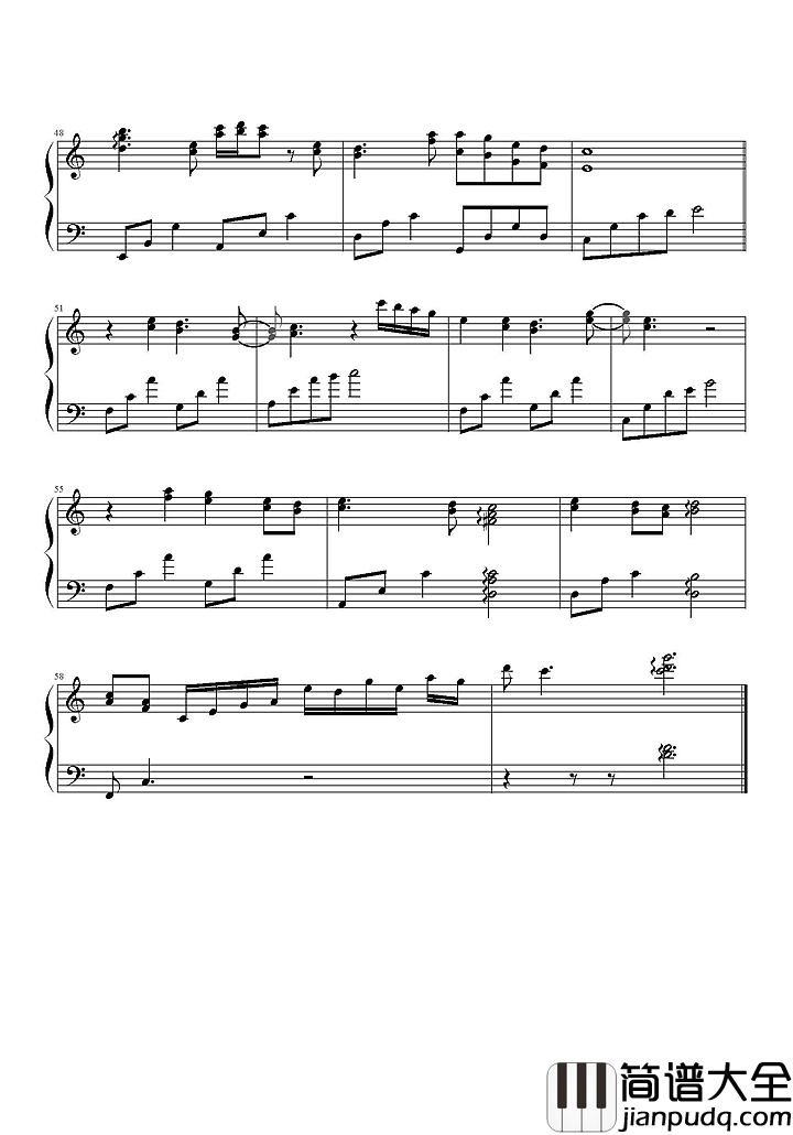 时间煮雨钢琴谱_吴亦凡_是否只是童言无忌