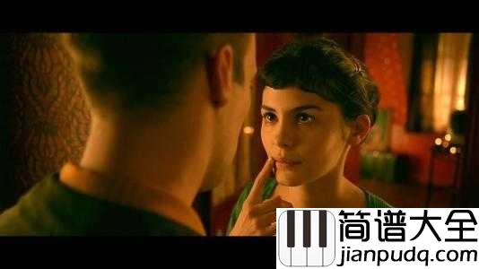 午后钢琴谱（电影天使爱美丽插曲）