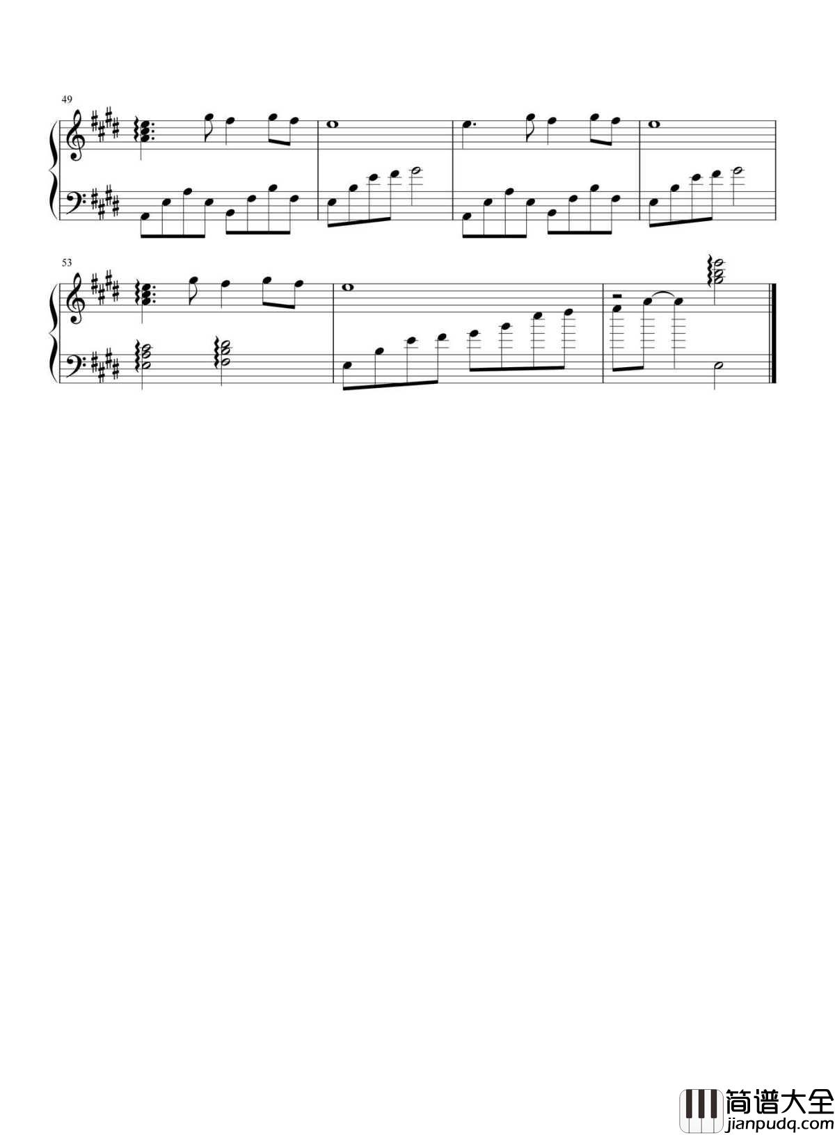 浴火成诗钢琴谱｜烈火如歌电视剧片尾曲｜不浴火_怎成诗