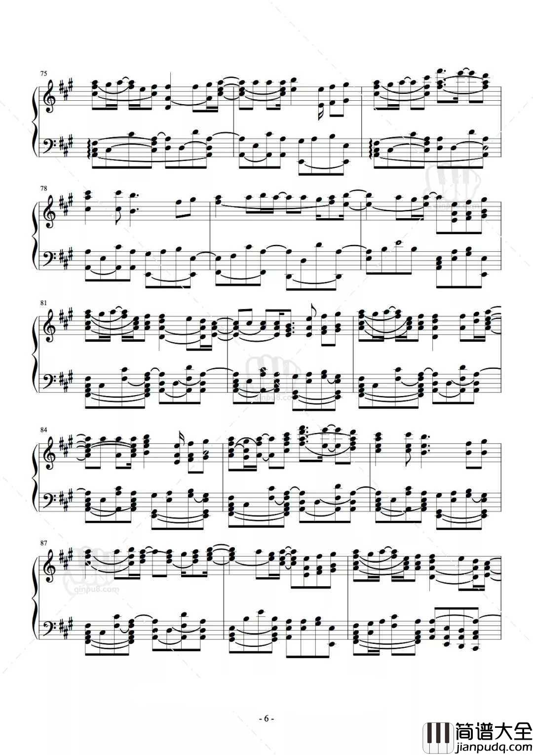 平凡之路钢琴谱_有些人你以为来日方长，其实是后会无期