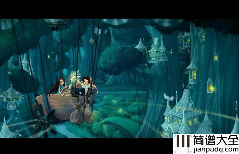 虫儿飞钢琴谱_儿歌_虫儿飞虫儿飞，你在思念谁