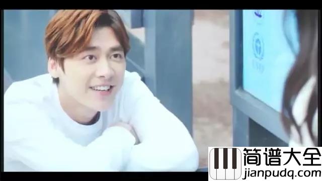 年少有你钢琴谱_李易峰_(栀子花开电影正青春推广曲)