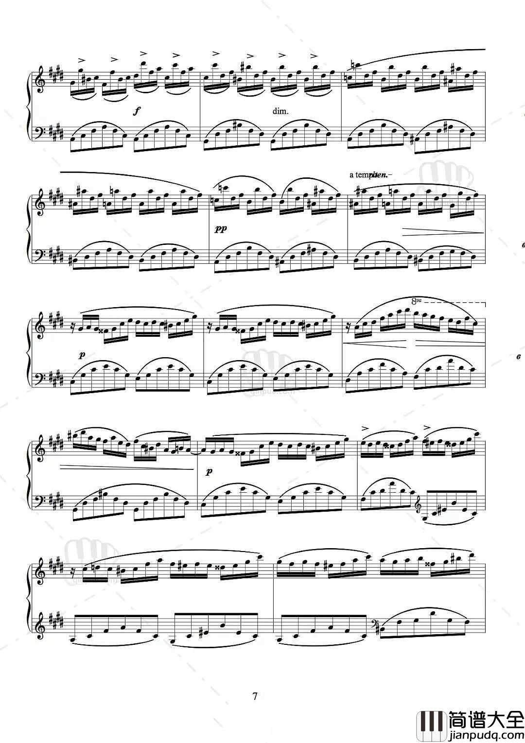 幻想即兴曲钢琴谱_在幻想中迷离、徬徨、沉醉吧