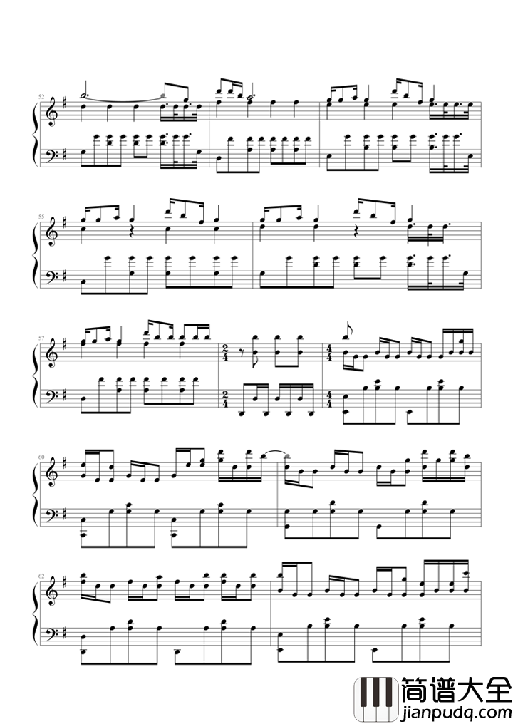 Faded钢琴谱_Alan_Walker_我们都是理想道路上的苦行者