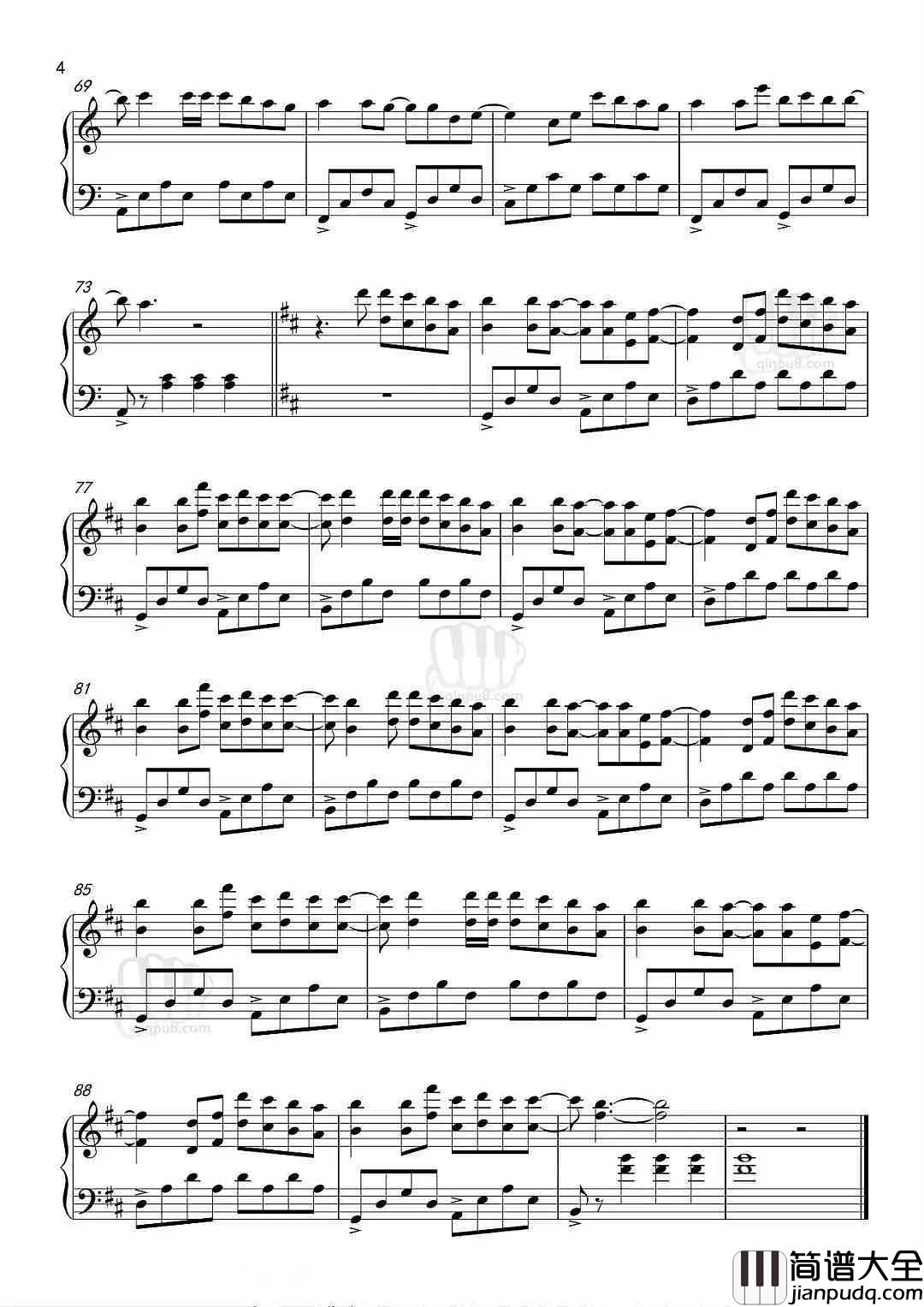 Sakura_Tears_樱花泪钢琴谱_花开陌上新雨后，一壶清音煮青愁