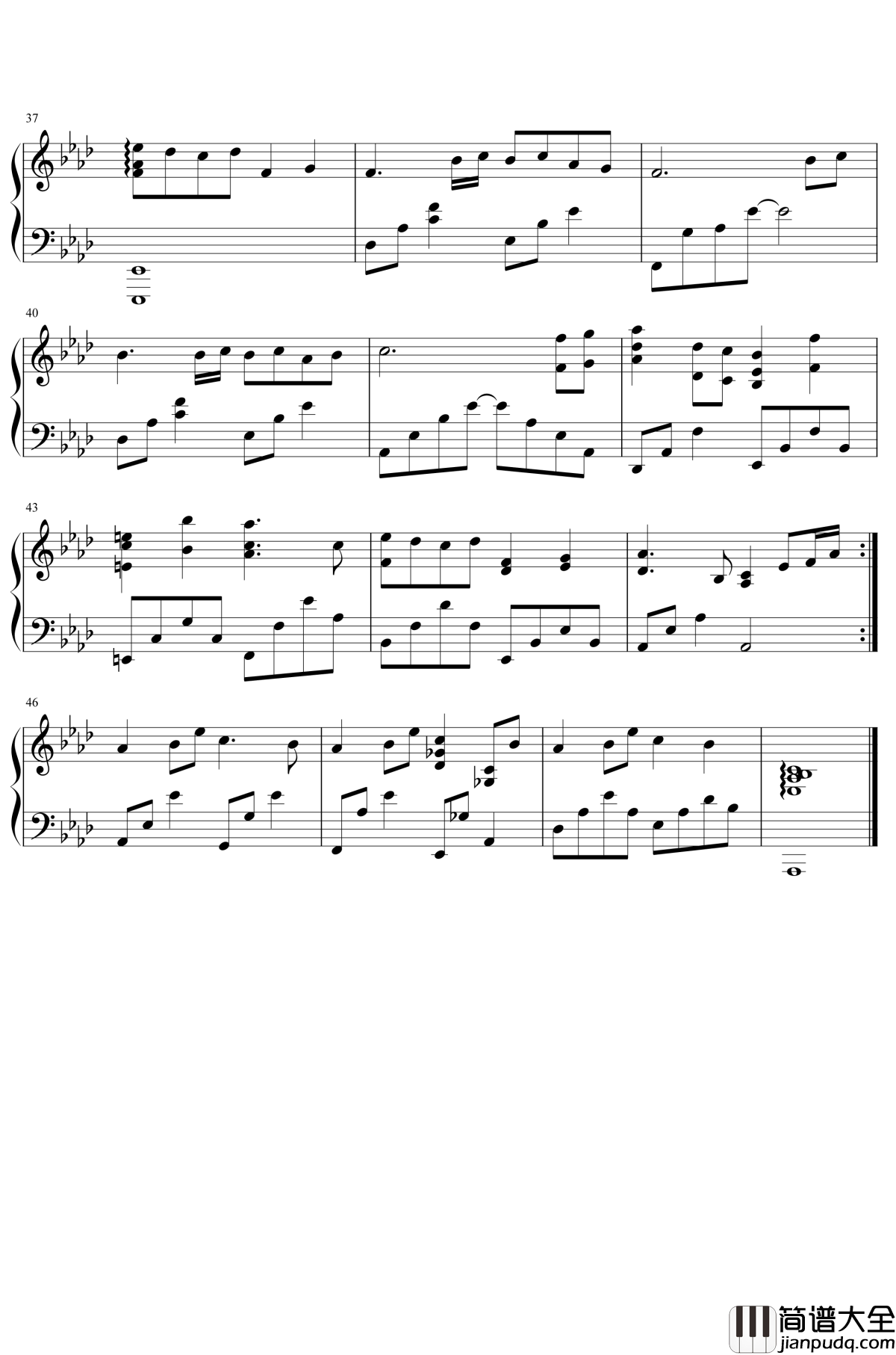 等你下课钢琴谱_周杰伦_等待的人是时光中为你停驻的美好