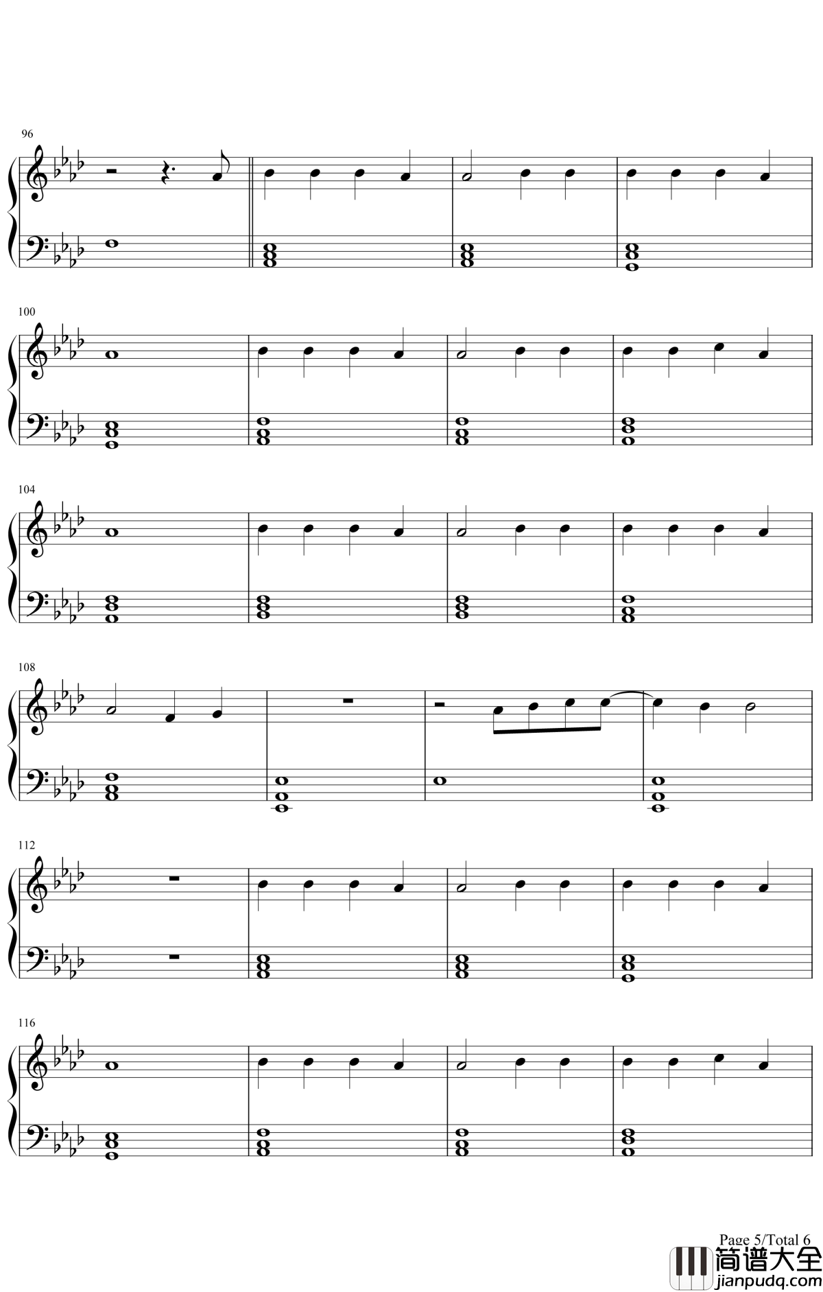 Love_Me_Like_You_Do钢琴谱_Ellie_Goulding_五十度灰主题曲