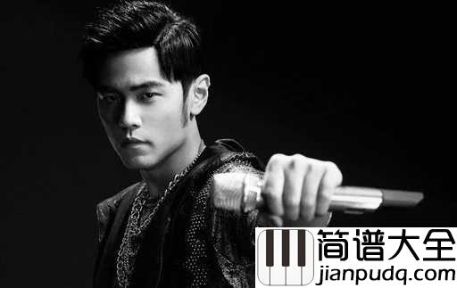 听见下雨的声音钢琴谱_周杰伦_终于听见下雨的声音