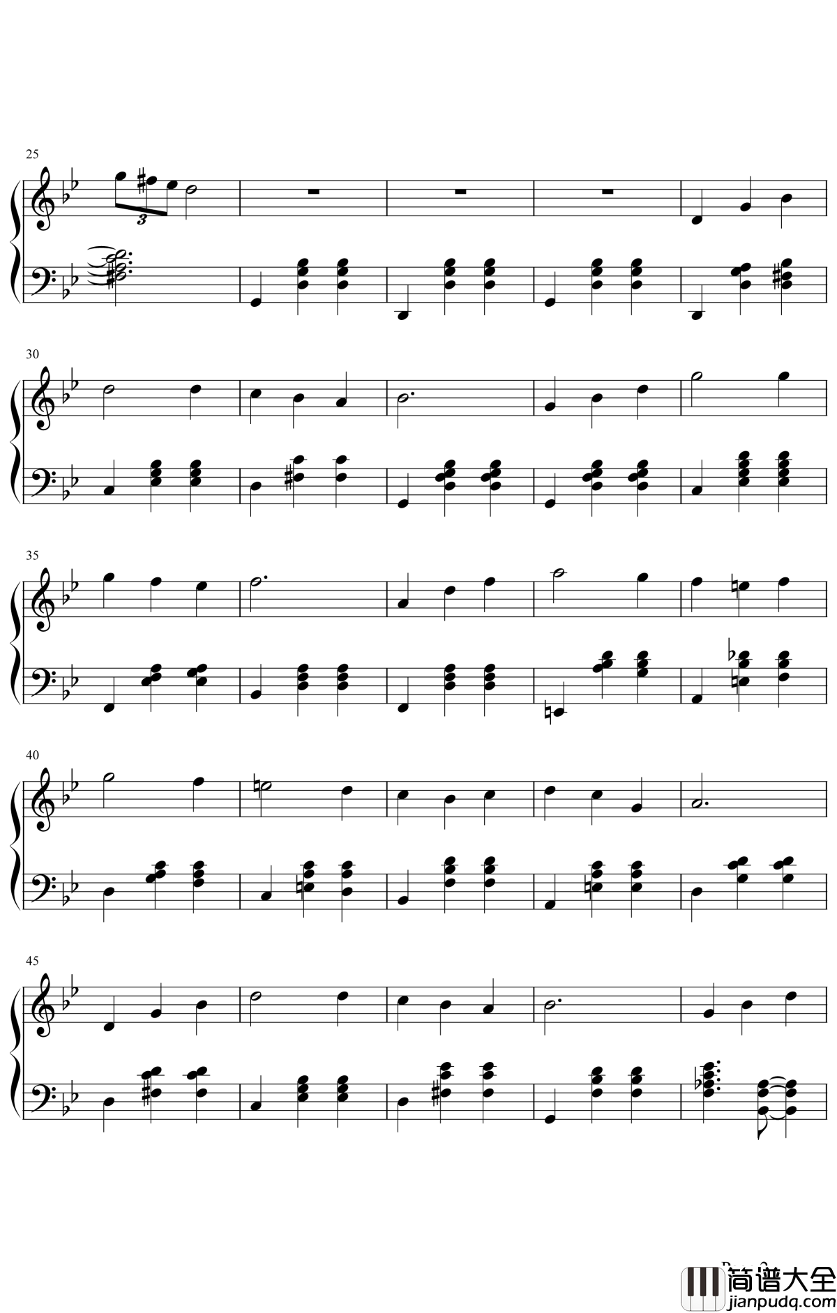 人生的旋转木马钢琴谱_南泽大介_坚定的追逐人生的美梦吧，不要停下来