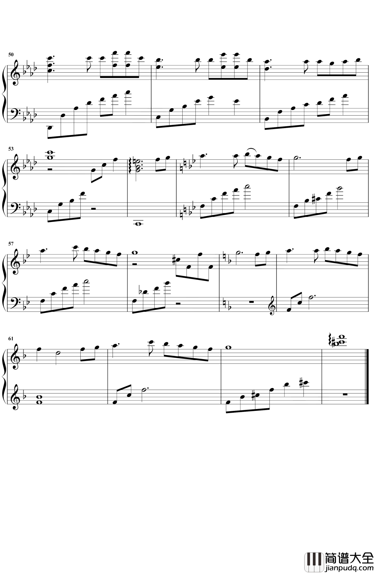 来不及勇敢钢琴谱_周深_来不及勇敢，青春就已悄悄溜走