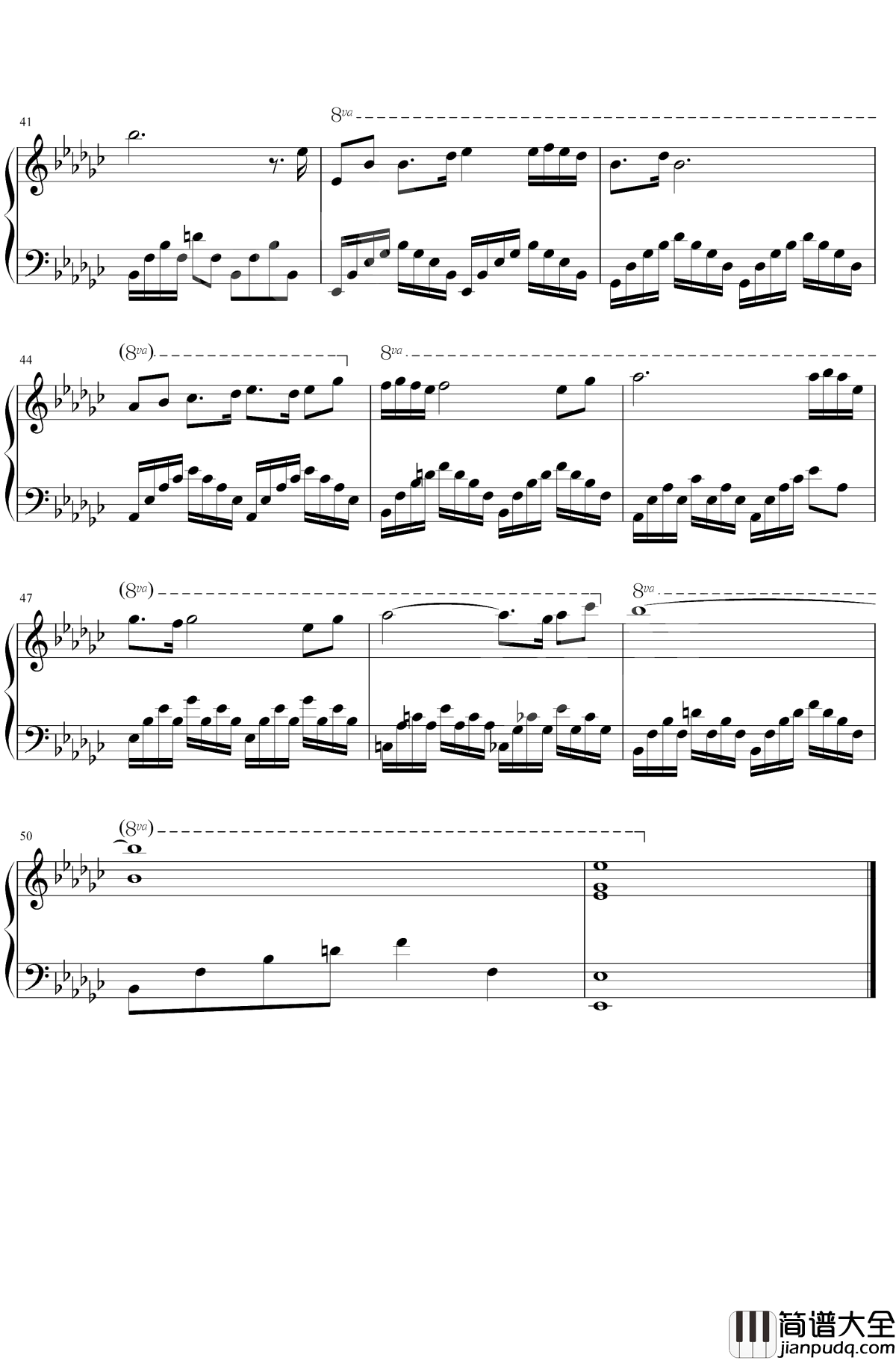 左手指月钢琴谱_萨顶顶_这是无休止的轮回中绽放的人性的光芒