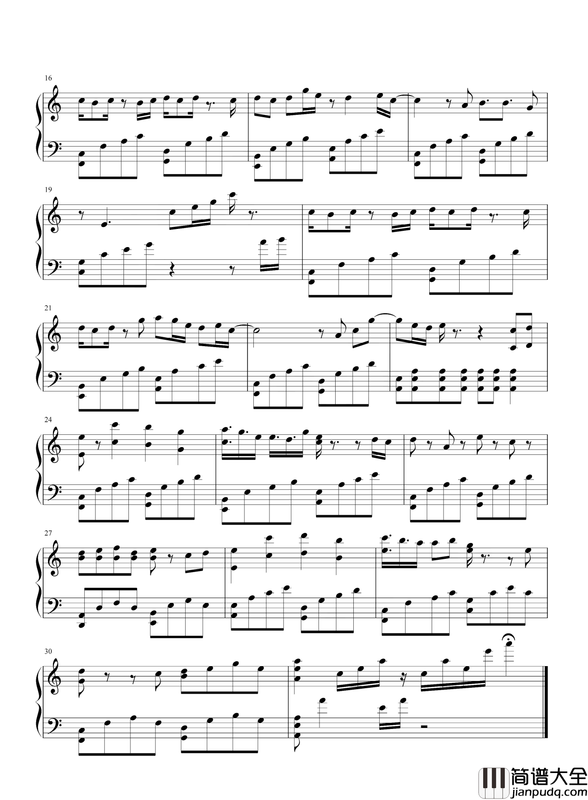 _醉梦前尘钢琴谱_林志炫_让你穿越古今，享受不一样的爱