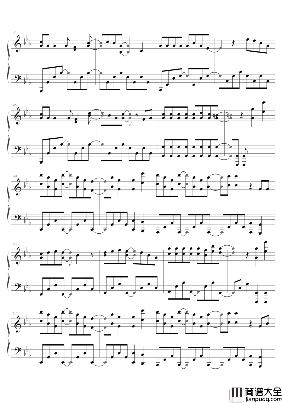 同道殊途钢琴谱_华语群星_原创古风剧情魔道祖师同人歌