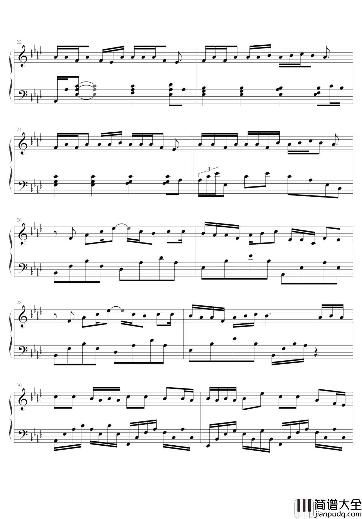 干物女钢琴谱_洛天依&乐正绫_一首欢快的失恋情歌