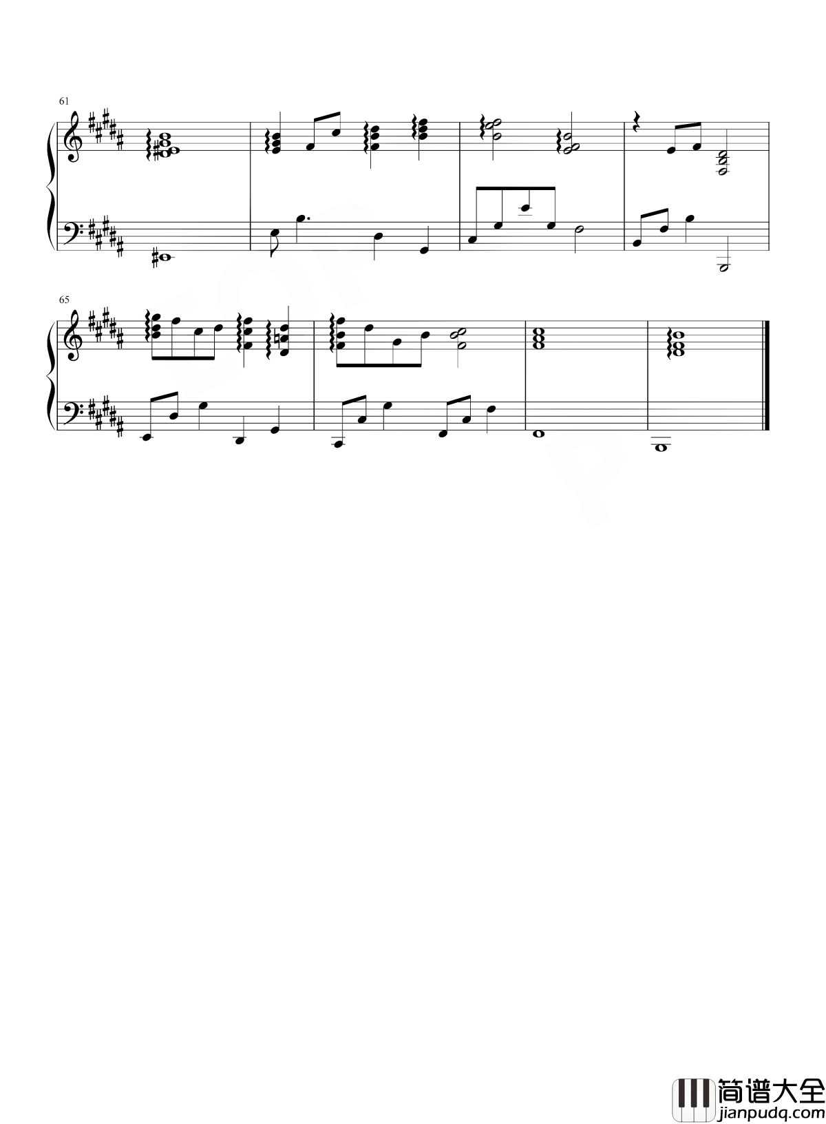 不哭钢琴谱_Sunnee_想起青春期那个偏执敏感的自己