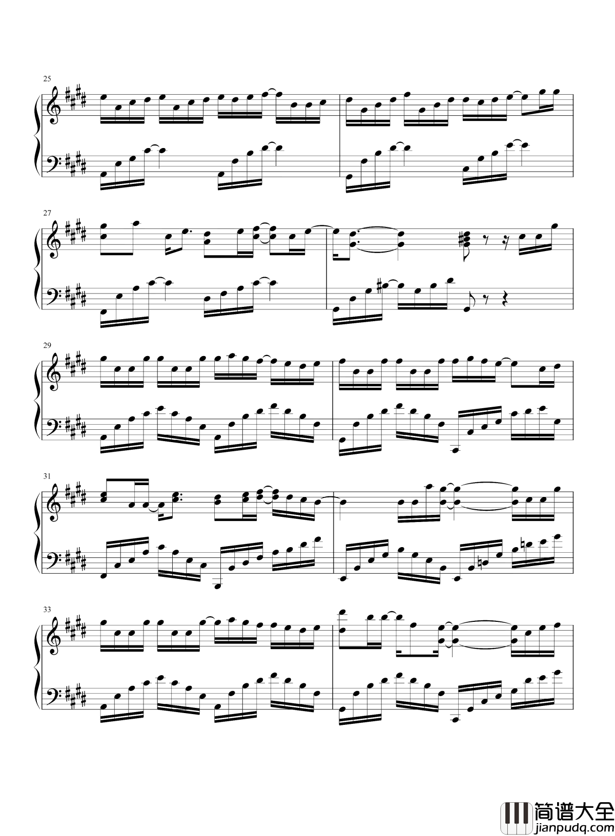 心安理得钢琴谱_王天戈_不要对我过分热情，我怕你的热情会让我动情，最后却不是我