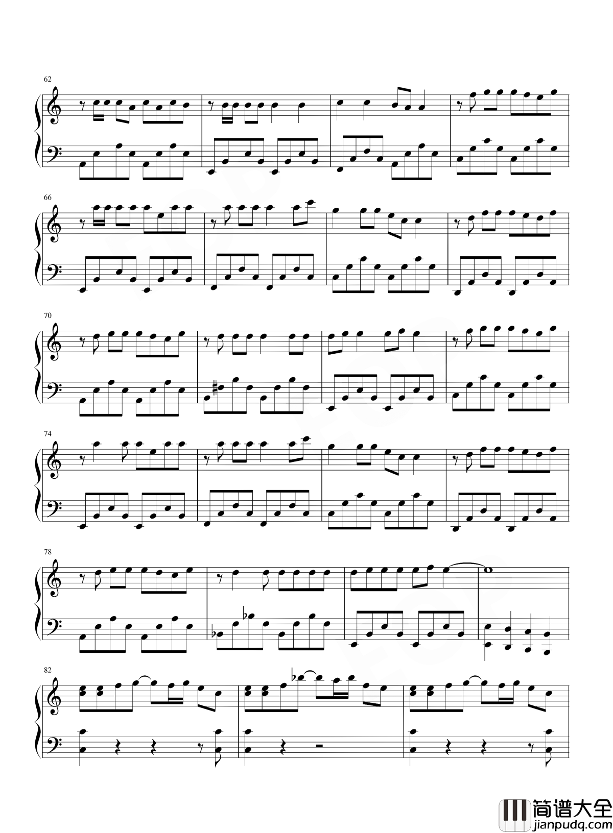 沙漠骆驼钢琴谱_展展与罗罗_燃起斗志，唤醒了对生活的无尽热情