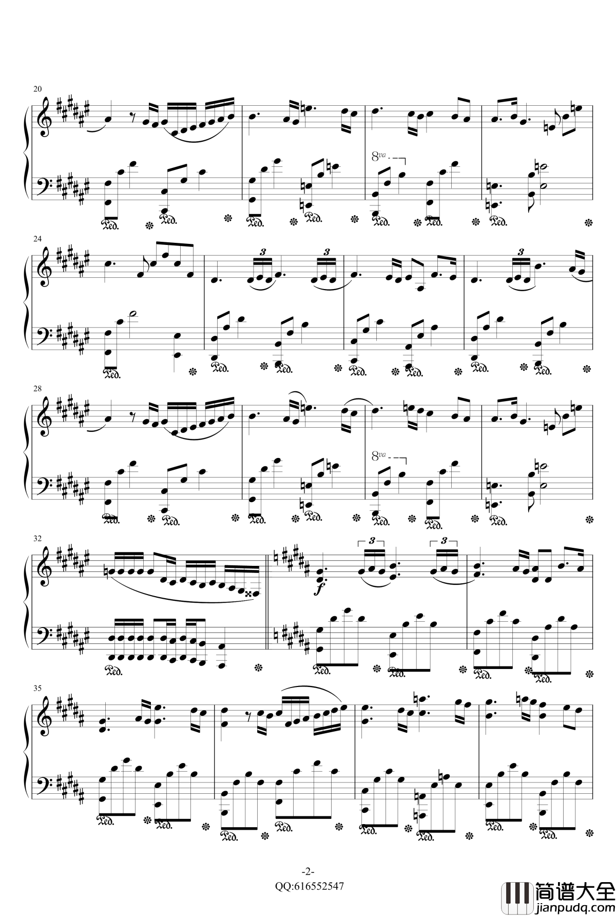 The_Dawn钢琴谱_金龙鱼原声版_亡灵序曲_Dreamtale