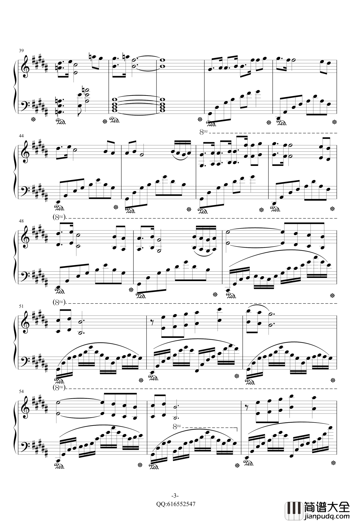 The_Dawn钢琴谱_金龙鱼原声版_亡灵序曲_Dreamtale