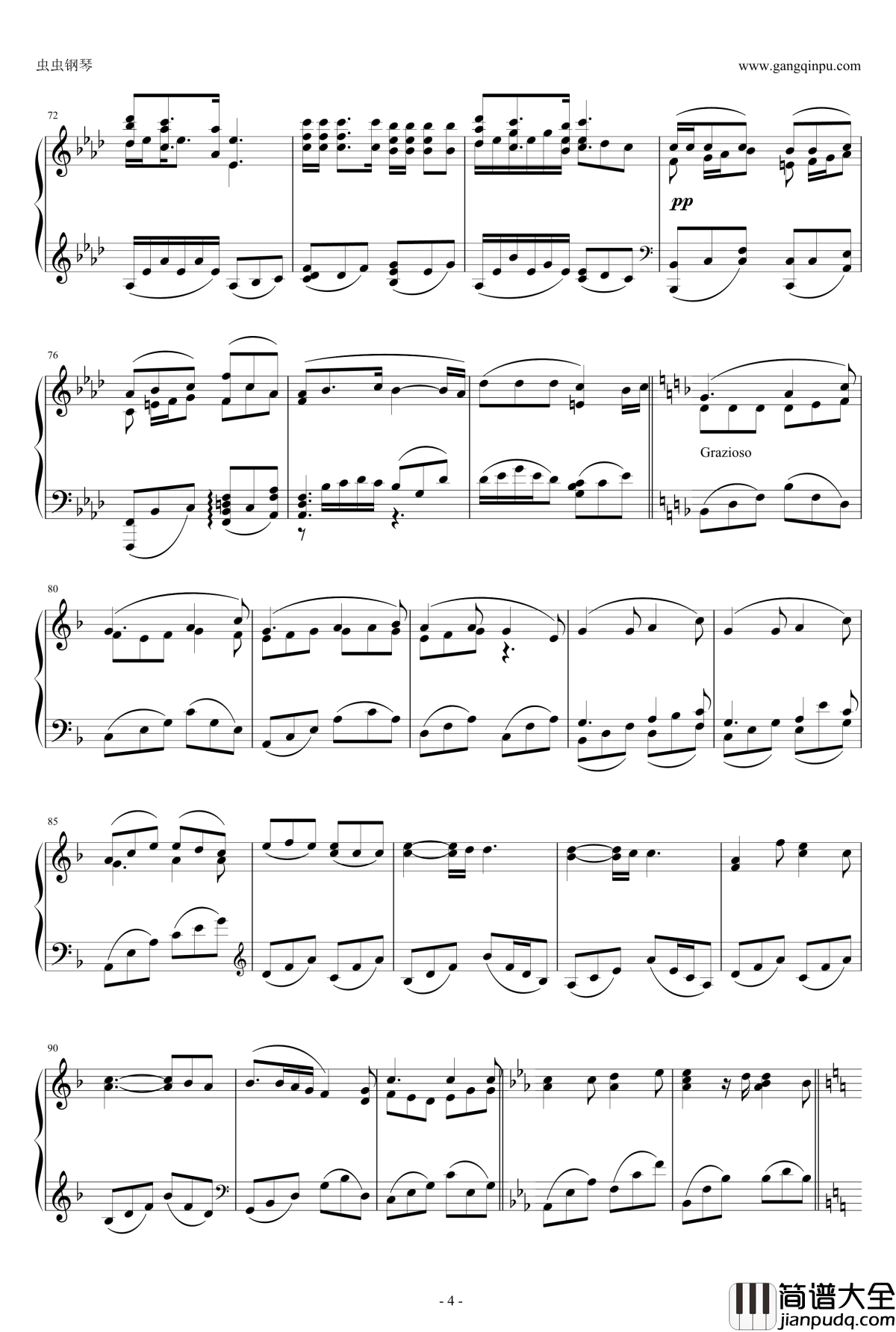 seventh_heaven第七章主题歌钢琴谱_空之境界