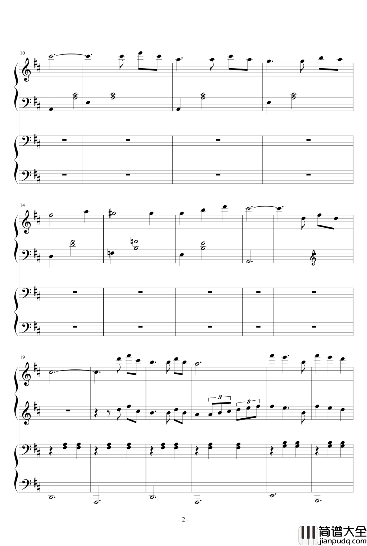 某钢琴家小哥钢琴谱_钢琴家小哥