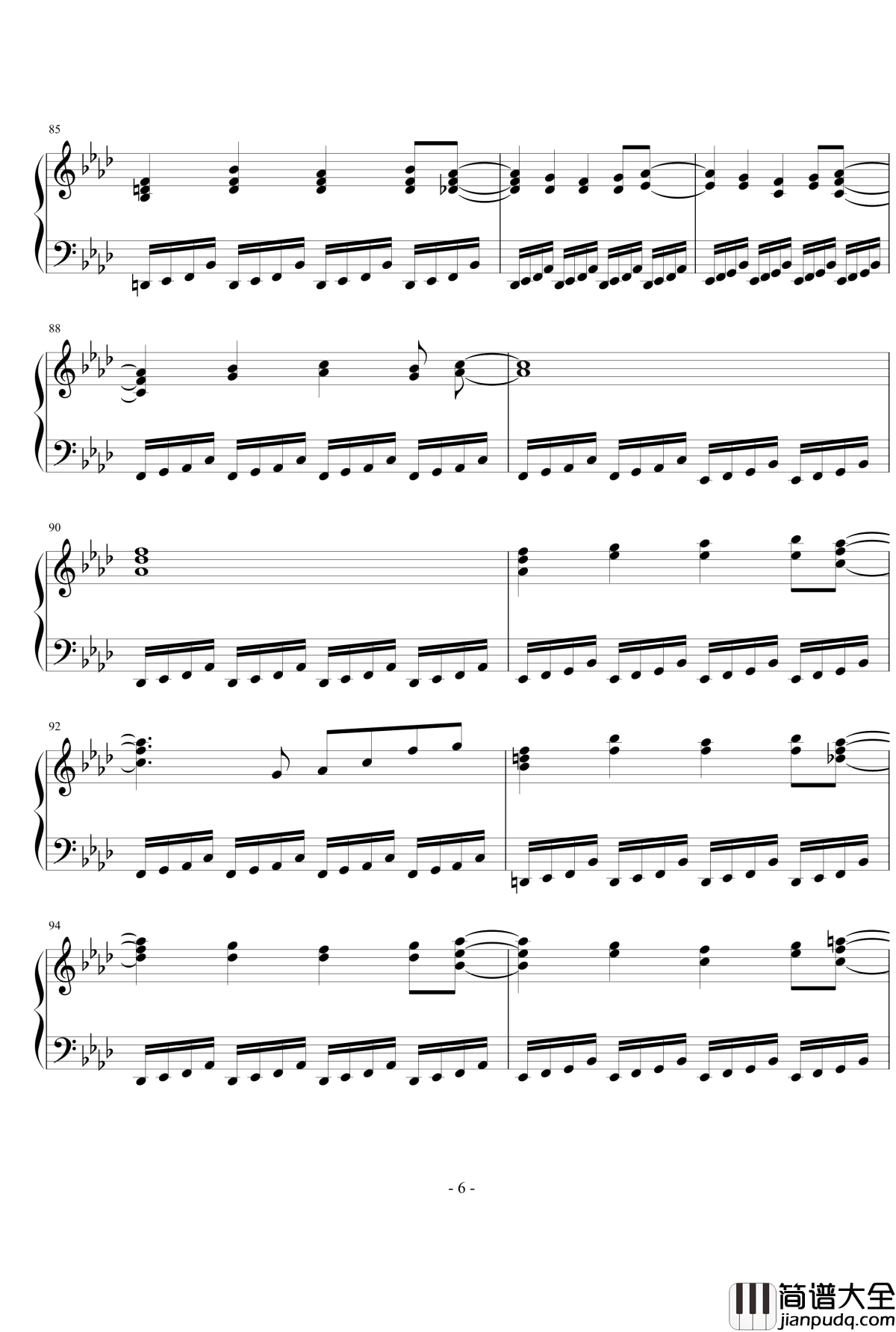 亡灵幻想曲钢琴谱_东方_八云紫