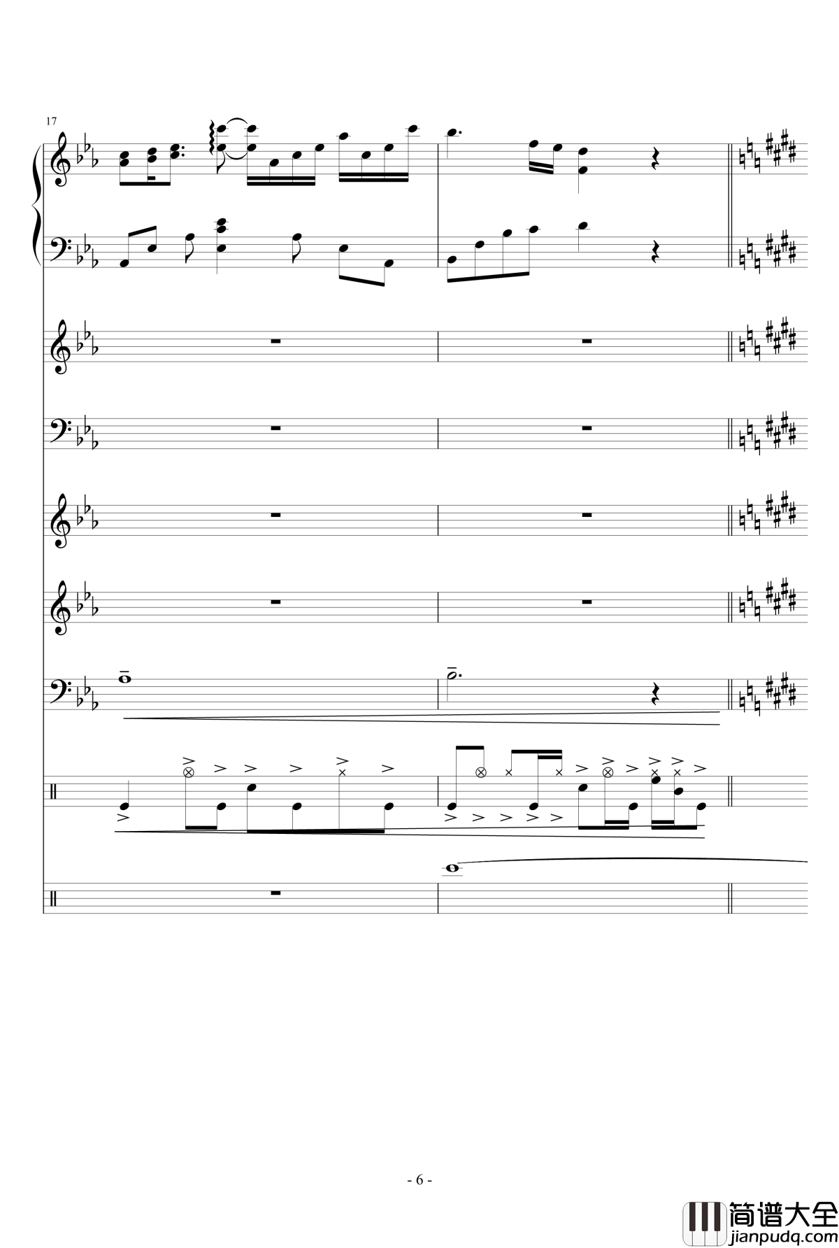 夏日~Summer_Fantasy钢琴谱_lujianxiang555