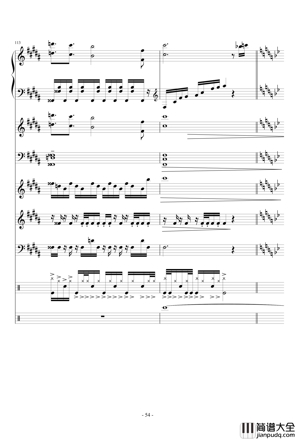 夏日~Summer_Fantasy钢琴谱_lujianxiang555