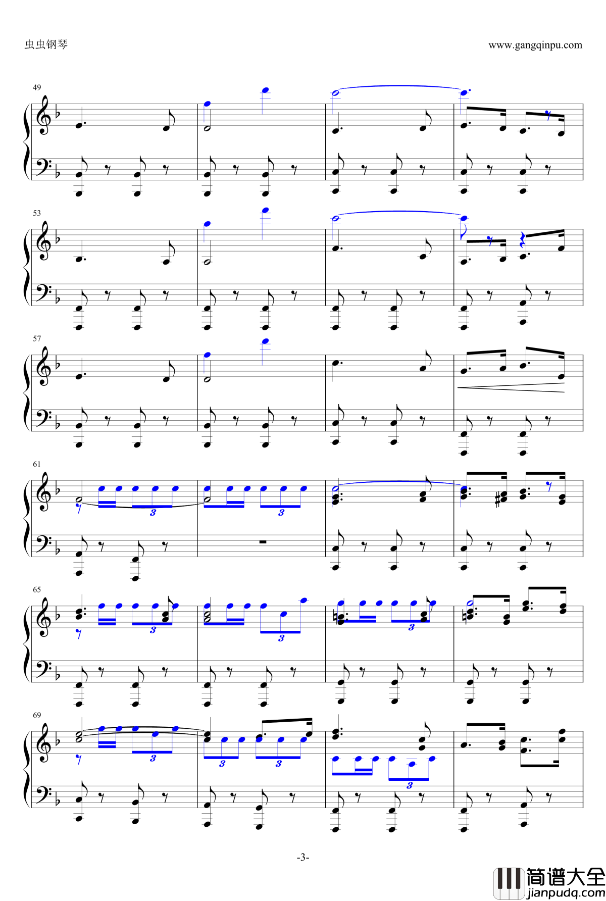 德国空军进行曲钢琴谱_不列颠之战