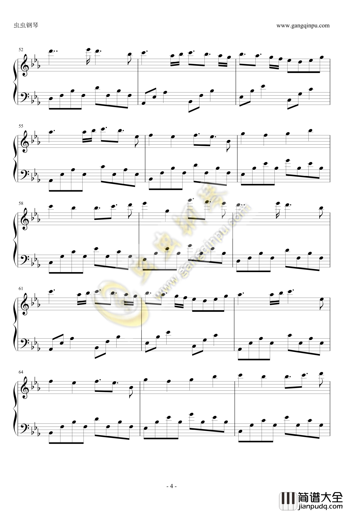 Tears_In_Pink钢琴谱_Rain_Dambi