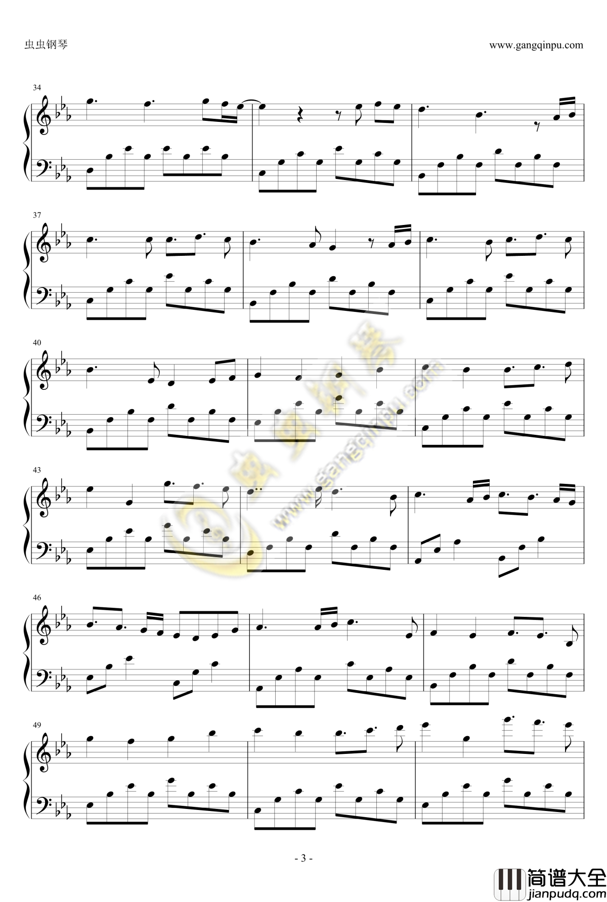 Tears_In_Pink钢琴谱_Rain_Dambi